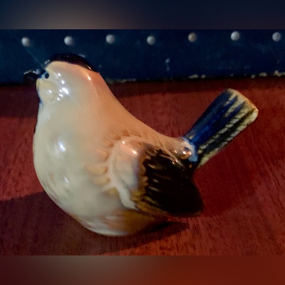 Mid Century Vintage Glazed Ceramic Figural Bird Salt/Pepper Shaker - Picture 6 of 16